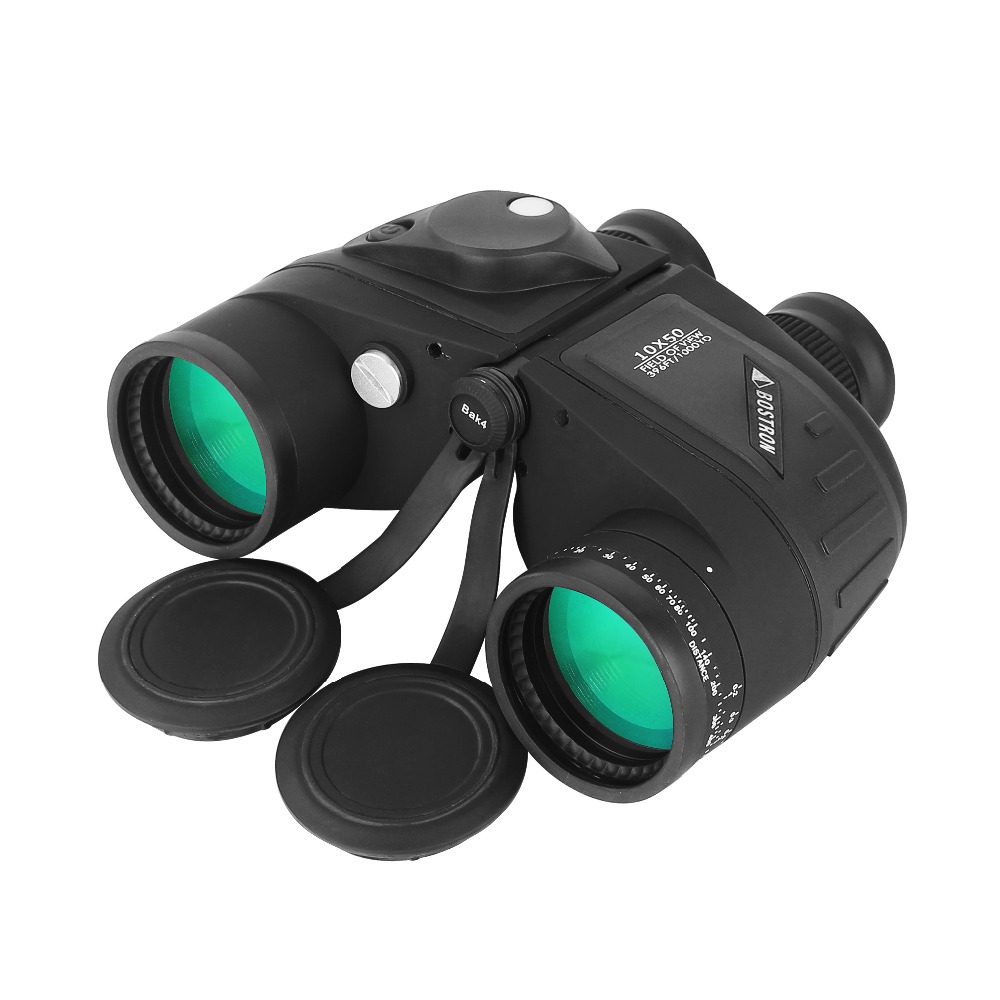 Binoculars 10x50 7x50 Marine T - đánh giá và giá Compass Lensatic